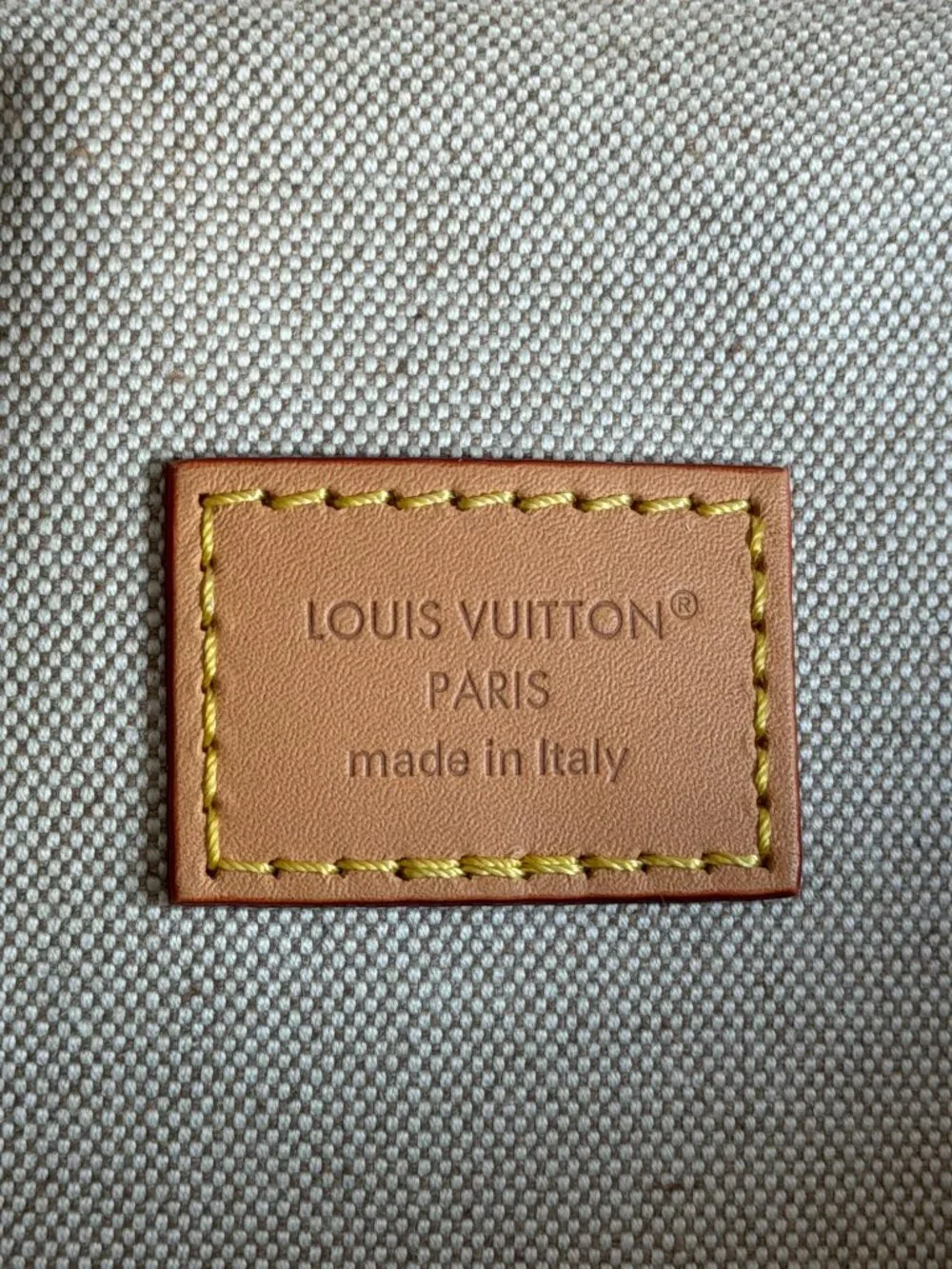 Louis Vuitton Beige Heritage Monogram Rush Bumbag